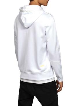 Sudadera G-Star Carnix Slim Hooded Blanca