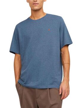 Camiseta Jack And Jones Paulos Azul Para Hombre