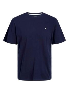 Camiseta Jack And Jones Paulos Marino Para Hombre