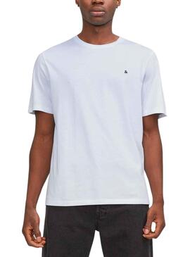 Camiseta Jack And Jones Paulos Blanco Para Hombre