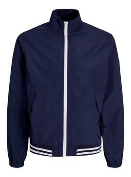 Chaqueta Jack And Jones Climb Bomber Marino Hombre