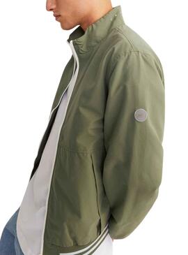 Chaqueta Jack And Jones Climb Bomber Verde Hombre