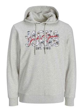 Sudadera Jack And Jones Chill Shape Gris Hombre