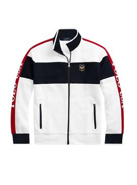 Sudadera Polo Ralph Lauren Ziper Blanco Hombre