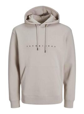 Sudadera Jack And Jones Estar Gris Para Hombre