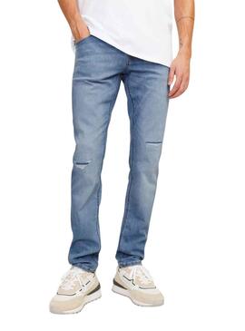 Pantalón Vaquero Jack And Jones Glenn Azul Hombre