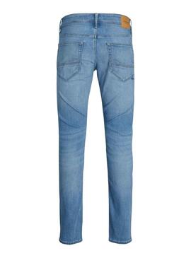 Pantalón Vaquero Jack And Jones Glenn Azul Hombre