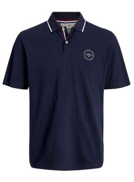 Polo Jack And Jones Blushield Marino Para Hombre