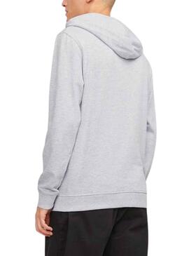 Sudadera Jack And Jones Zuri Gris Para Hombre