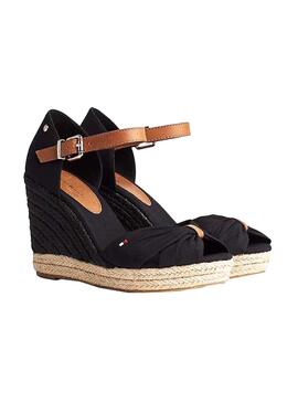 Sandalias Tommy Hilfiger Basic High Negro Mujer