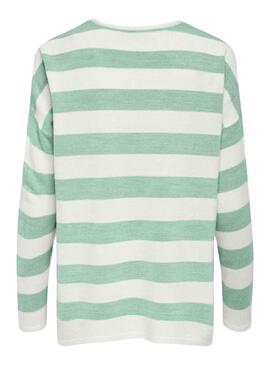 ONLAMALIA LS V-NECK CC KNT W. SUBTLE GREEN