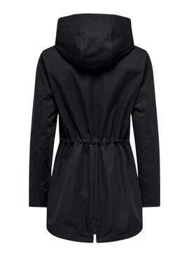 Parka Only Louise Negro Para Mujer