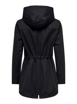 Parka Only Louise Negro Para Mujer