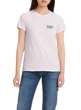 Camiseta Levi's Nikita Floral Rosa Para Mujer