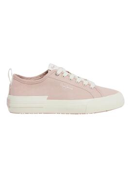 Zapatillas Pepe Jeans Allen Band Rosa Para Mujer