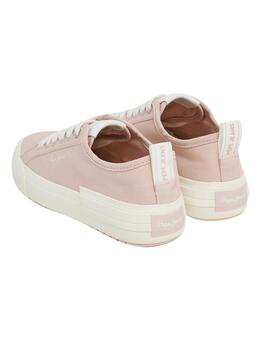 Zapatillas Pepe Jeans Allen Band Rosa Para Mujer