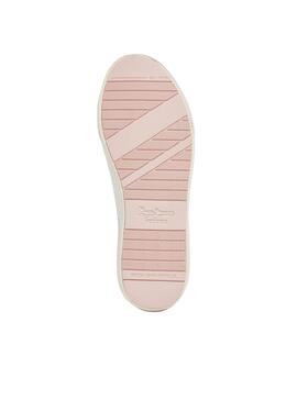 Zapatillas Pepe Jeans Allen Band Rosa Para Mujer