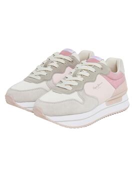 Zapatillas Pepe Jeans Rusper Jelly Rosa Para Mujer