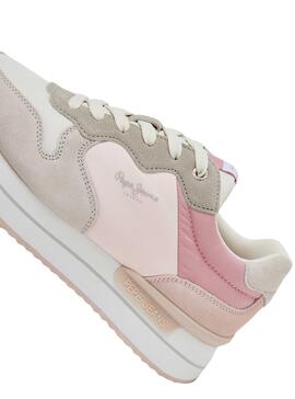 Zapatillas Pepe Jeans Rusper Jelly Rosa Para Mujer