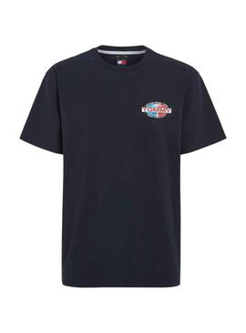 Camiseta Tommy Jeans Boardsports Marino Hombre