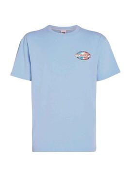 Camiseta Tommy Jeans Reg Boardsports Azul Hombre