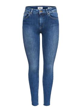Pantalon Vaquero Only Blush Rayas Mujer