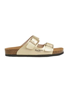 Sandalias Pepe Jeans Oban Classic Dorado Mujer