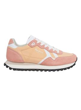 Zapatillas Pepe Jeans Brit On Naranja para Mujer