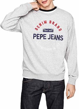 Sudadera Pepe Jeans Eric Gris Hombre