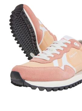 Zapatillas Pepe Jeans Brit On Naranja para Mujer