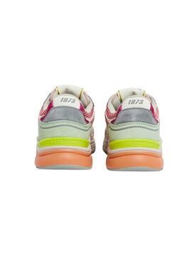 Zapatillas Pepe Jeans Dave Rise Rosa para Mujer