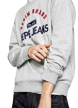 Sudadera Pepe Jeans Eric Gris Hombre