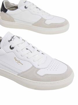 Zapatillas Pepe Jeans Camden Street Blanco Hombre