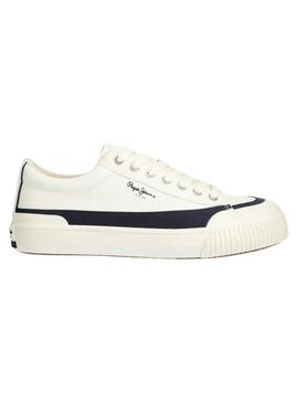 Zapatillas Pepe Jeans Ben Band Blanco para Hombre