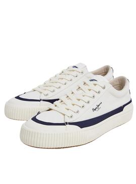 Zapatillas Pepe Jeans Ben Band Blanco para Hombre