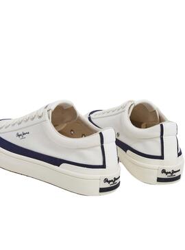 Zapatillas Pepe Jeans Ben Band Blanco para Hombre