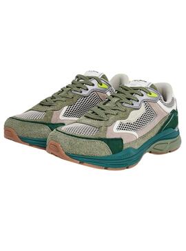 Zapatillas Pepe Jeans Dave Rise Verde para Hombre