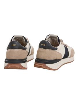 Zapatillas Pepe Jeans Buster Tape Beige Hombre