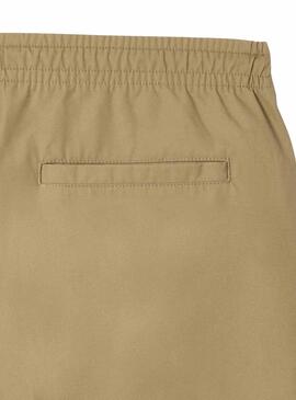 Bermuda Lacoste Relaxed Beige para Hombre