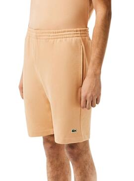 Bermuda Lacoste Eco Beige para Hombre