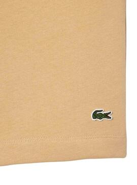 Bermuda Lacoste Eco Beige para Hombre