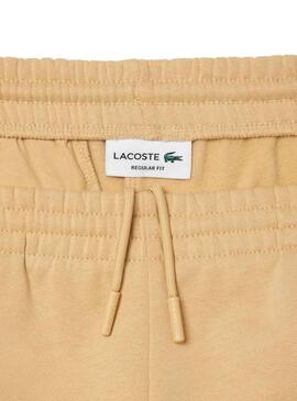 Bermuda Lacoste Eco Beige para Hombre