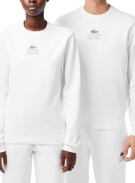 Sudadera Lacoste Jogger Blanco para Hombre y Mujer