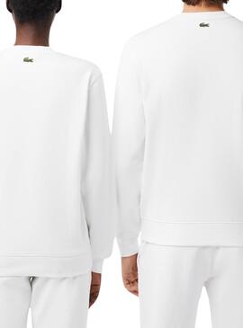 Sudadera Lacoste Jogger Blanco para Hombre y Mujer