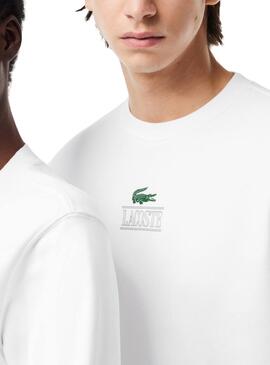 Sudadera Lacoste Jogger Blanco para Hombre y Mujer