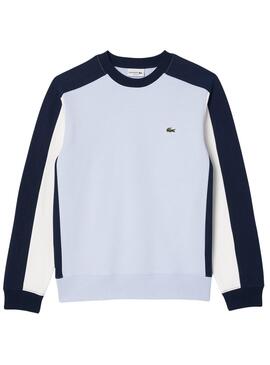 Sudadera Lacoste Color Block Azul para Hombre