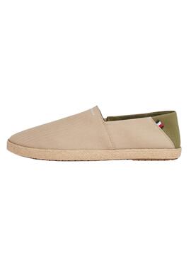 Alpargatas Tommy Hilfiger Core Beige para Hombre