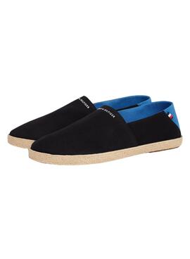 Alpargatas Tommy Hilfiger Core Negro para Hombre