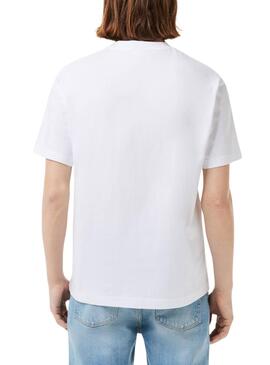 Camiseta Lacoste Classic Blanco para Hombre