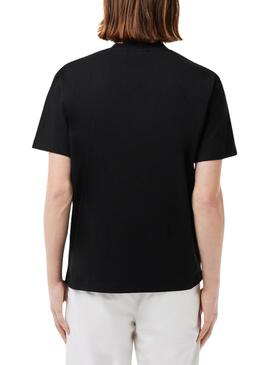 Camiseta Lacoste Classic Negro para Hombre